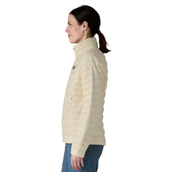 Veste Down Sweater Femme Wool White