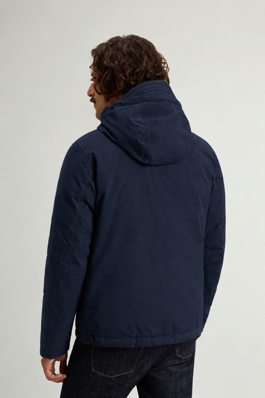 Woolrich | Veste Pacific Mountain Homme Melton Blue