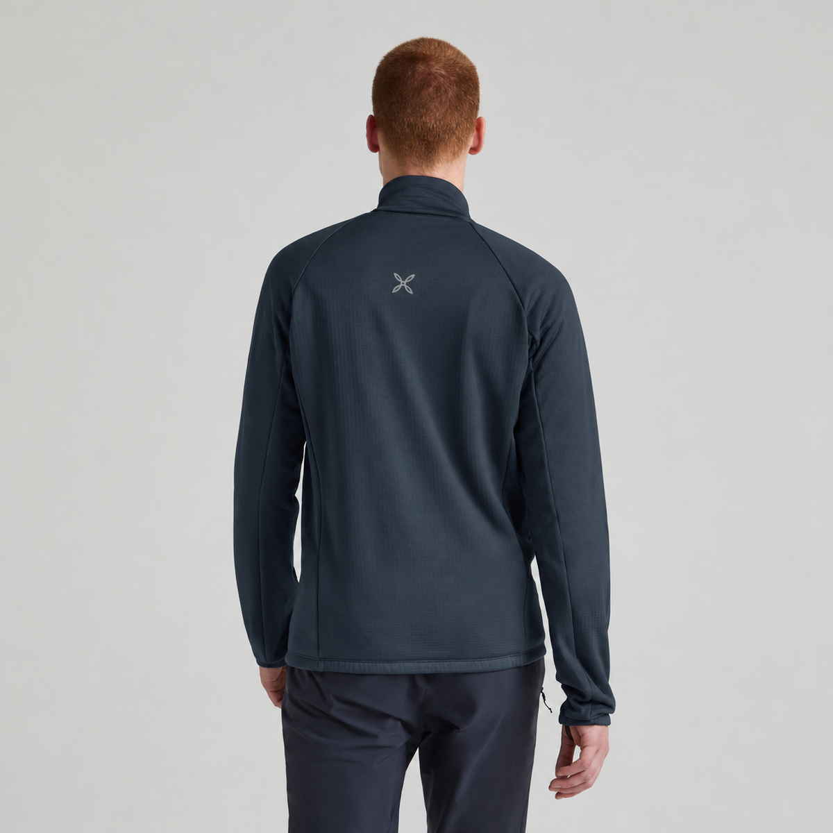 Maglia Fadis Grid Uomo Blueberry
