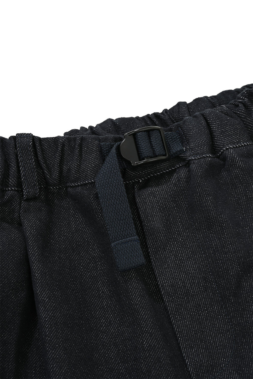 Pantaloni Two Tuck Wide Denim Deep Indigo