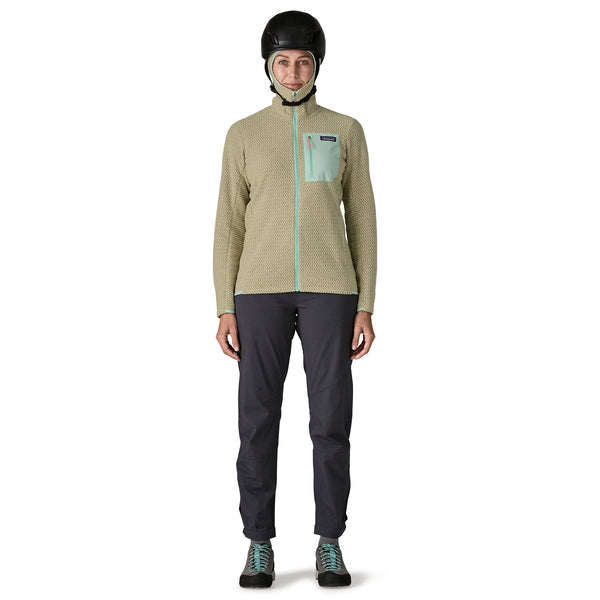 Pull R1 Air Full-Zip Hoody Femme Weathered Stone