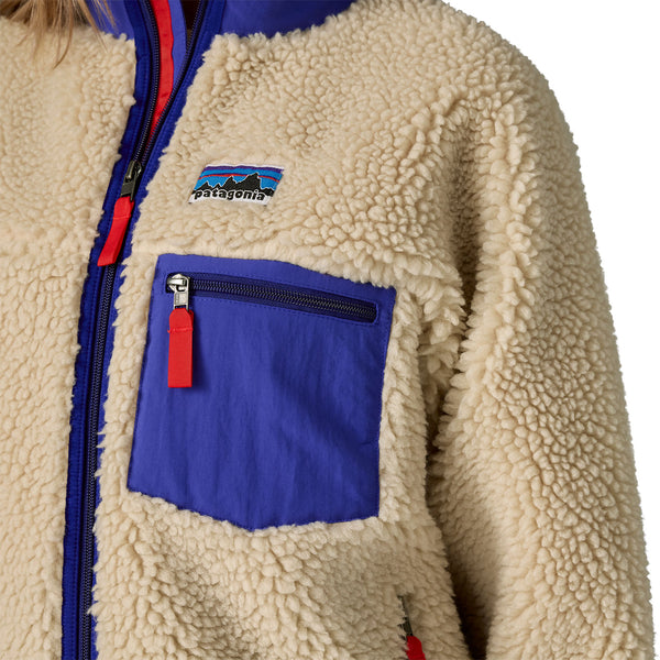 Giacca Classic Retro-X Fleece Donna Dark Natural