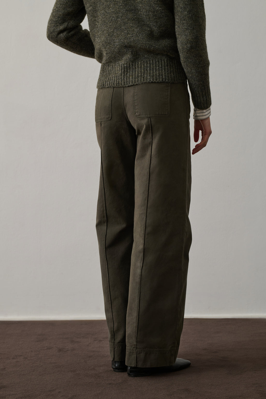 Pantalon Harold Femme Kaki