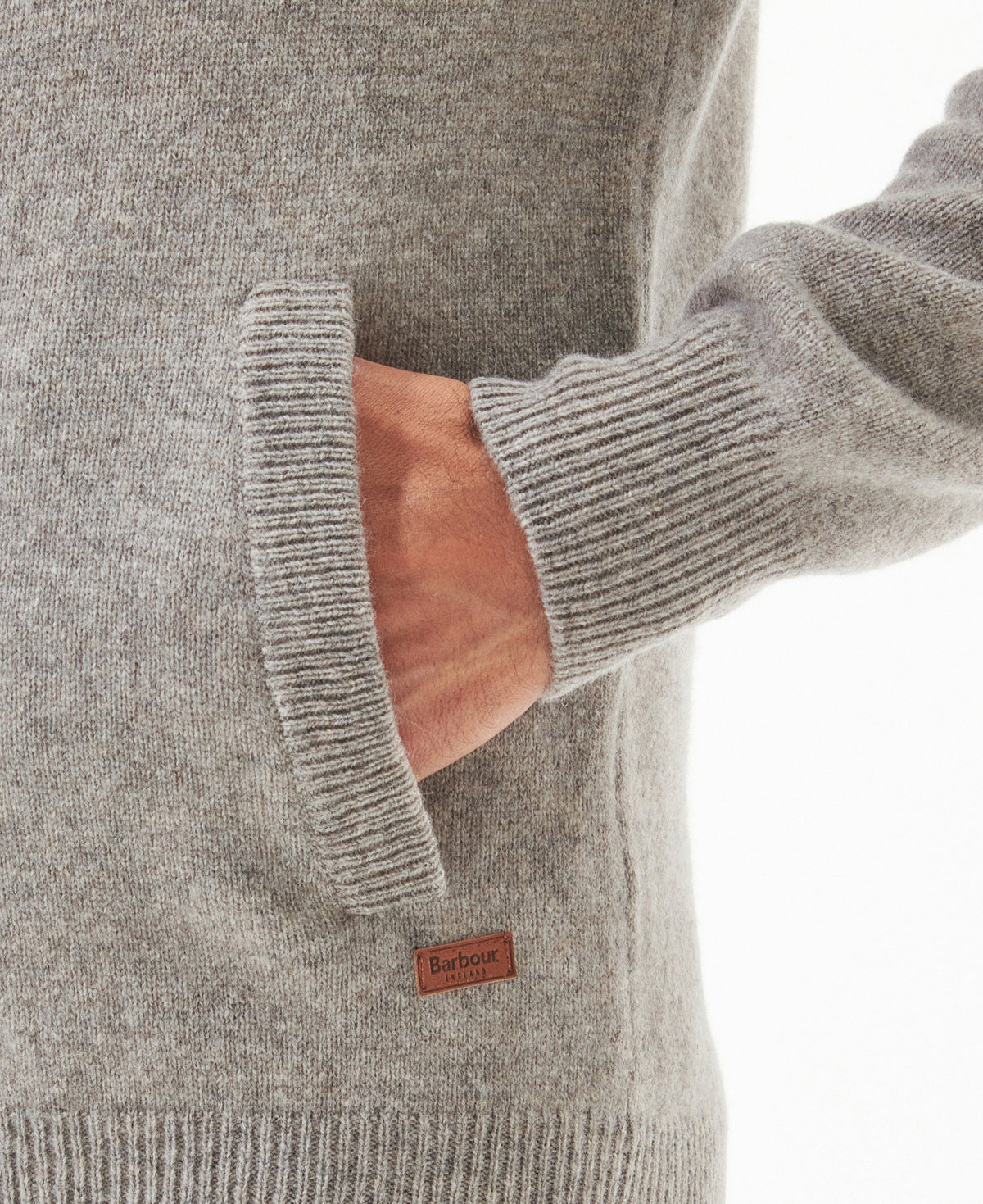 Maglia Patch Zip Uomo New Stone