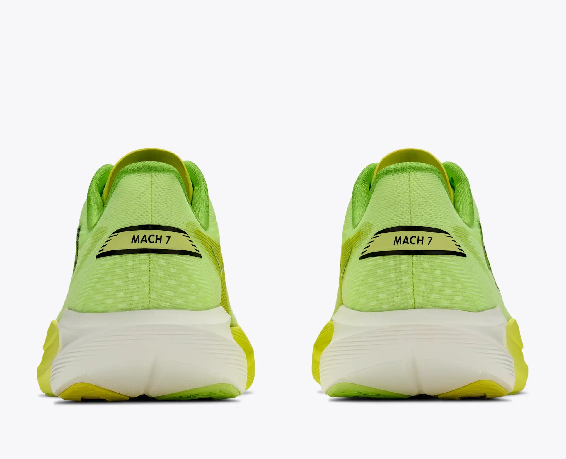 Mann Mach 7 Schuhe Neon Yuzu/Hoka Citrus