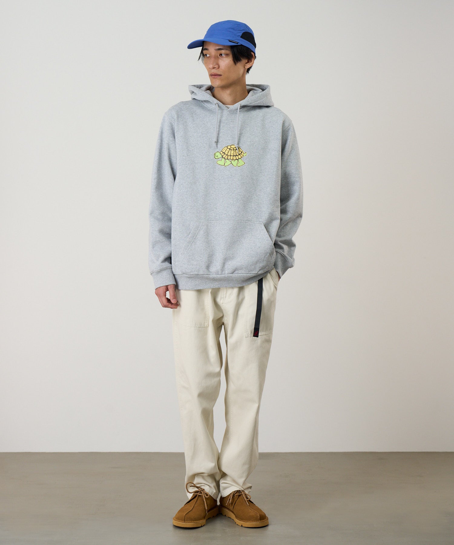 Pantalones Loose Tapered Ridge Greige