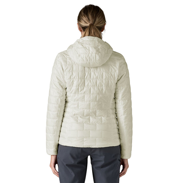 Frau Nano Puff Hoody Jacke Birch White