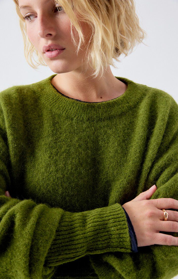 Frau Vitow Pullover Pesto Chino