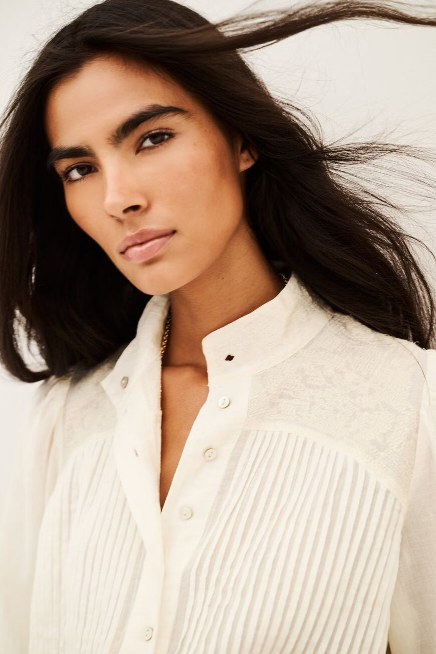 Camicia Tavia Donna Ecru