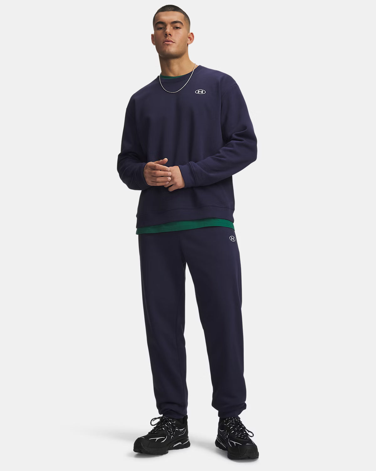 Pantaloni Rival Fleece Uomo Midnight Navy