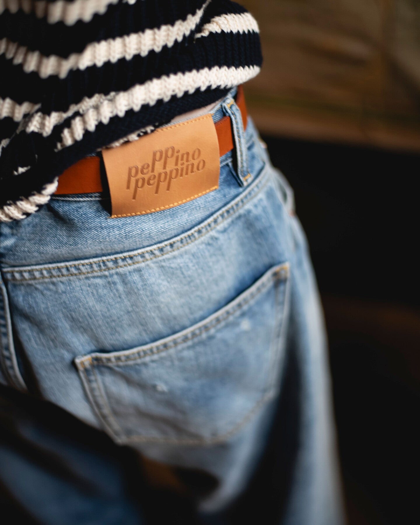 Pantaloni 18 Relaxed Light Blue
