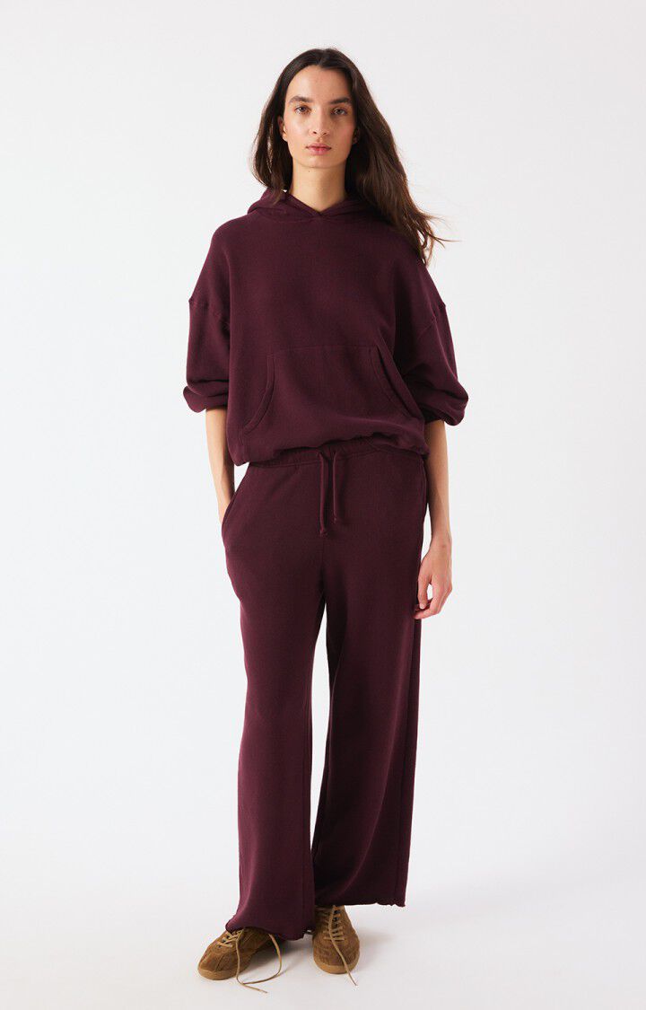 Γυναικεία Joggers Atubay Παντελόνια Κρασί Λι