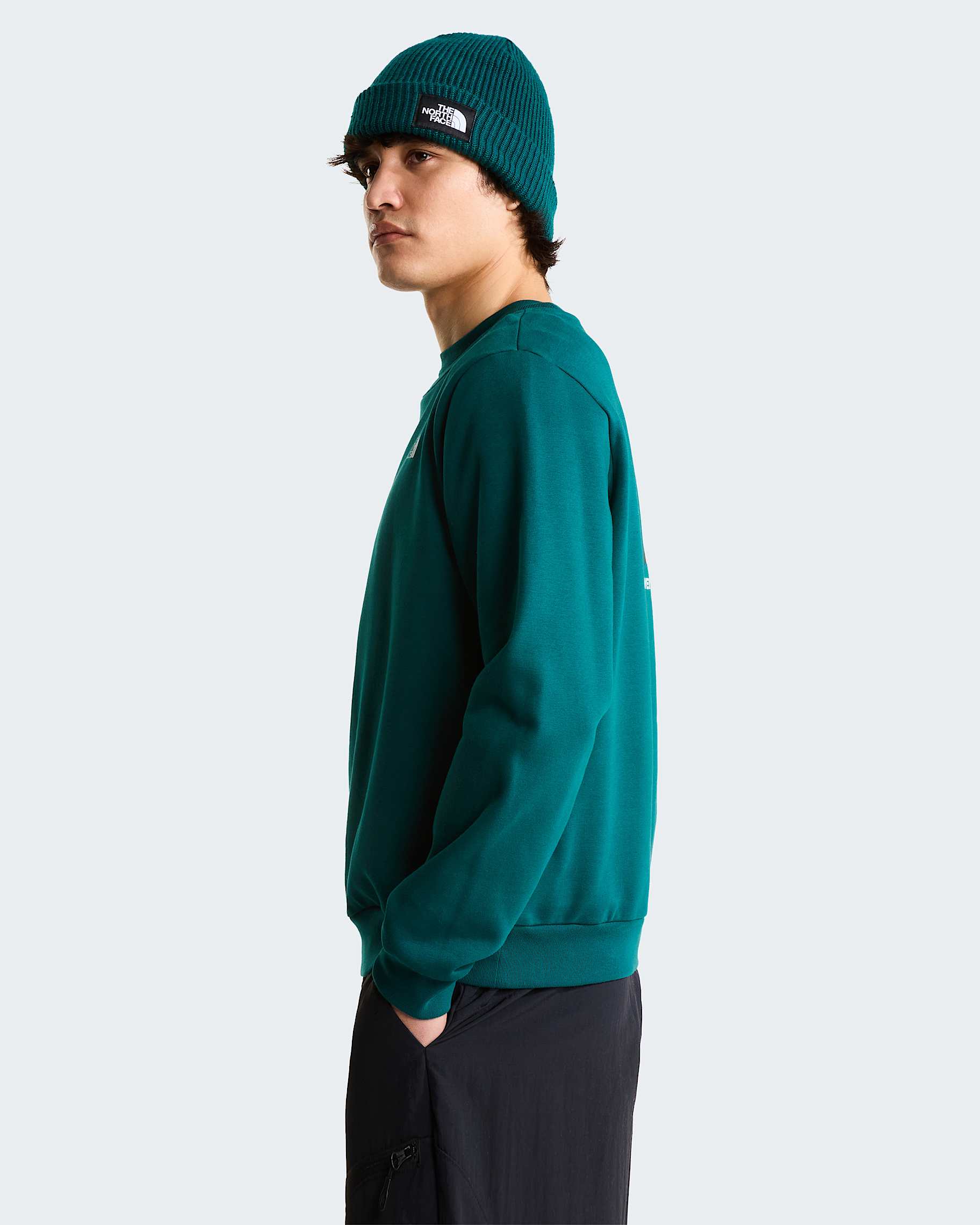 Mann Evolution Box Regular Sweatshirt Pacific Teal