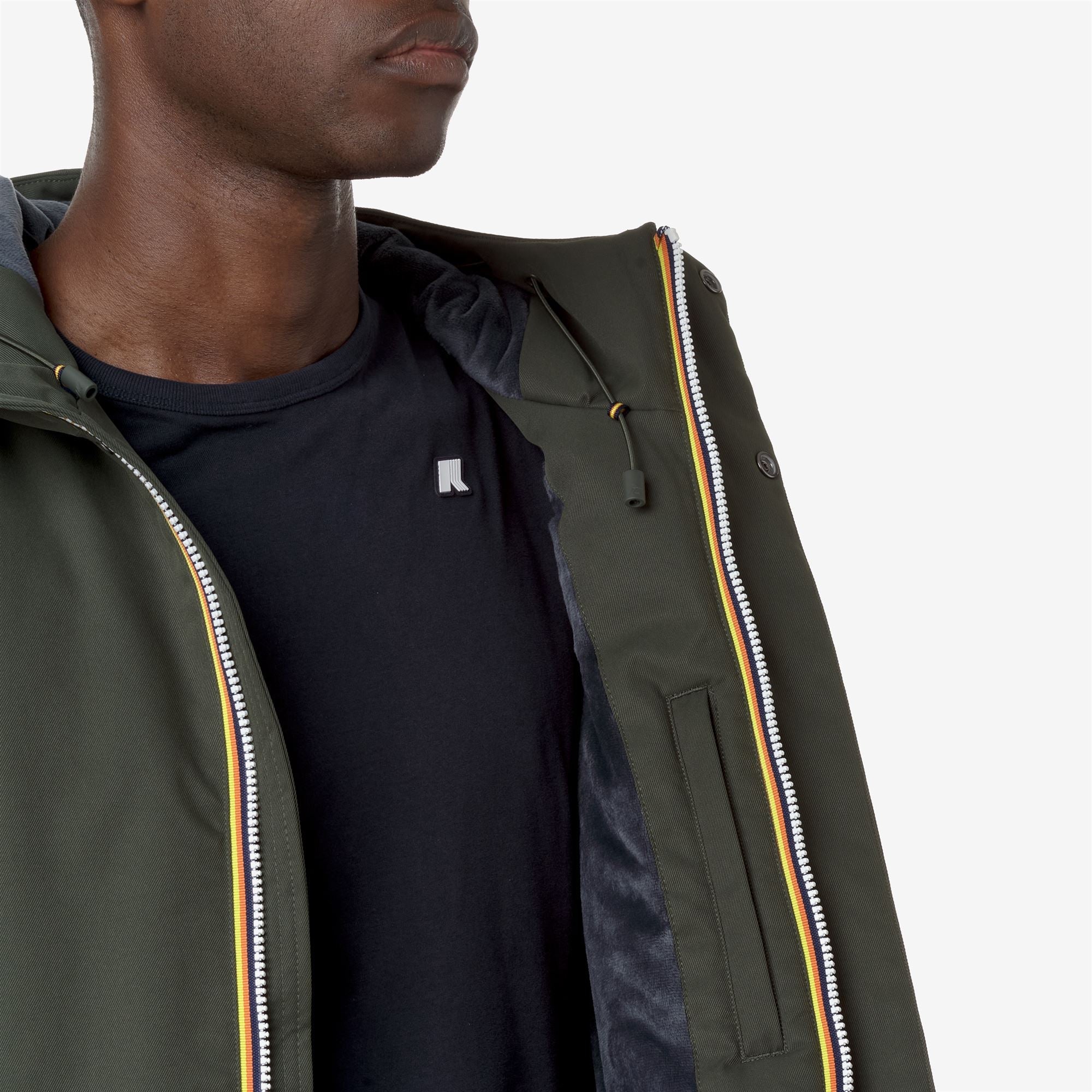Giacca Jacko Twill Marmotta Uomo Green B/Blue A