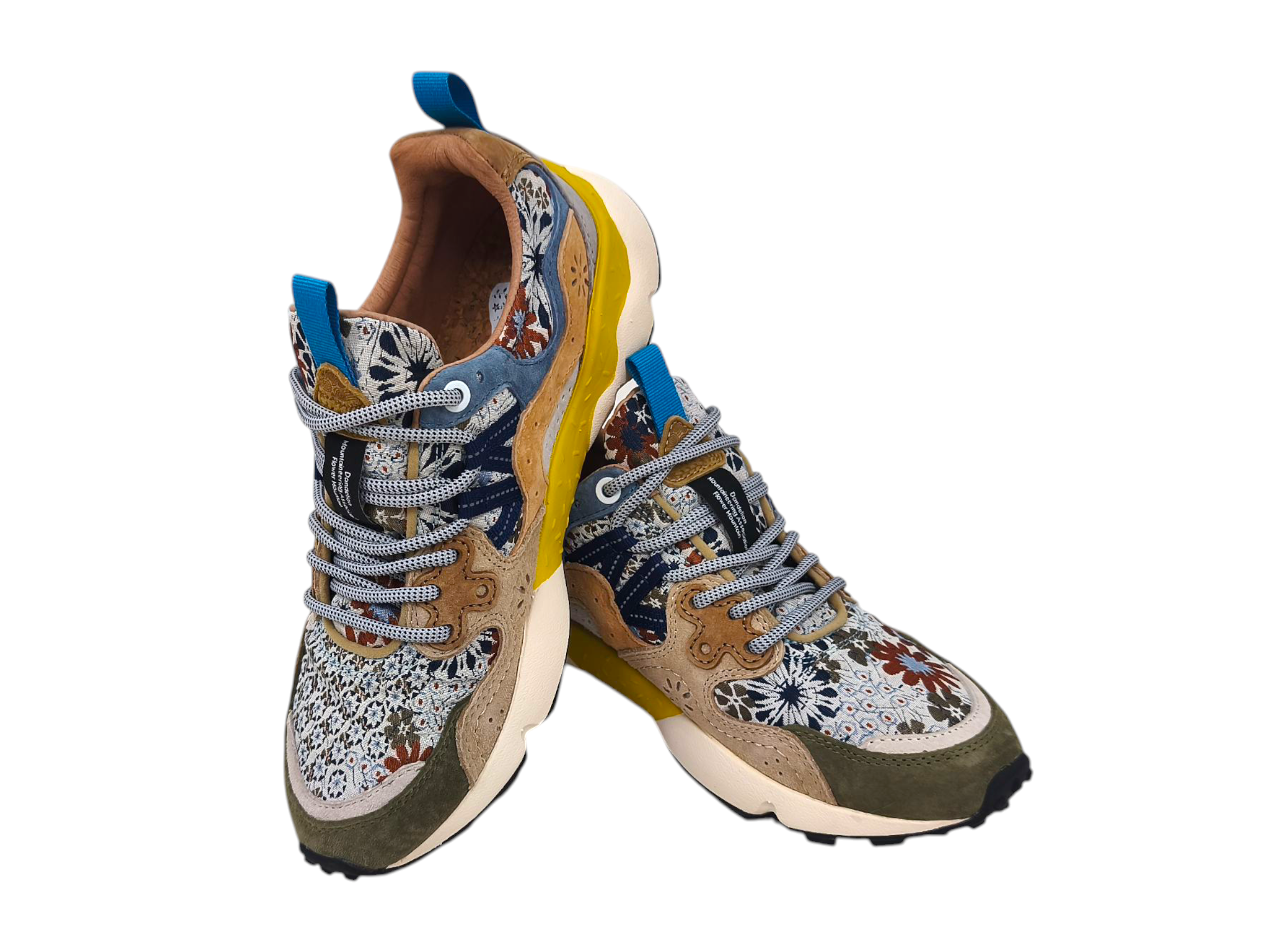 Frau Yamano 3 Jaquard Turnschuhe Cloud Grey/Taupe/Cream