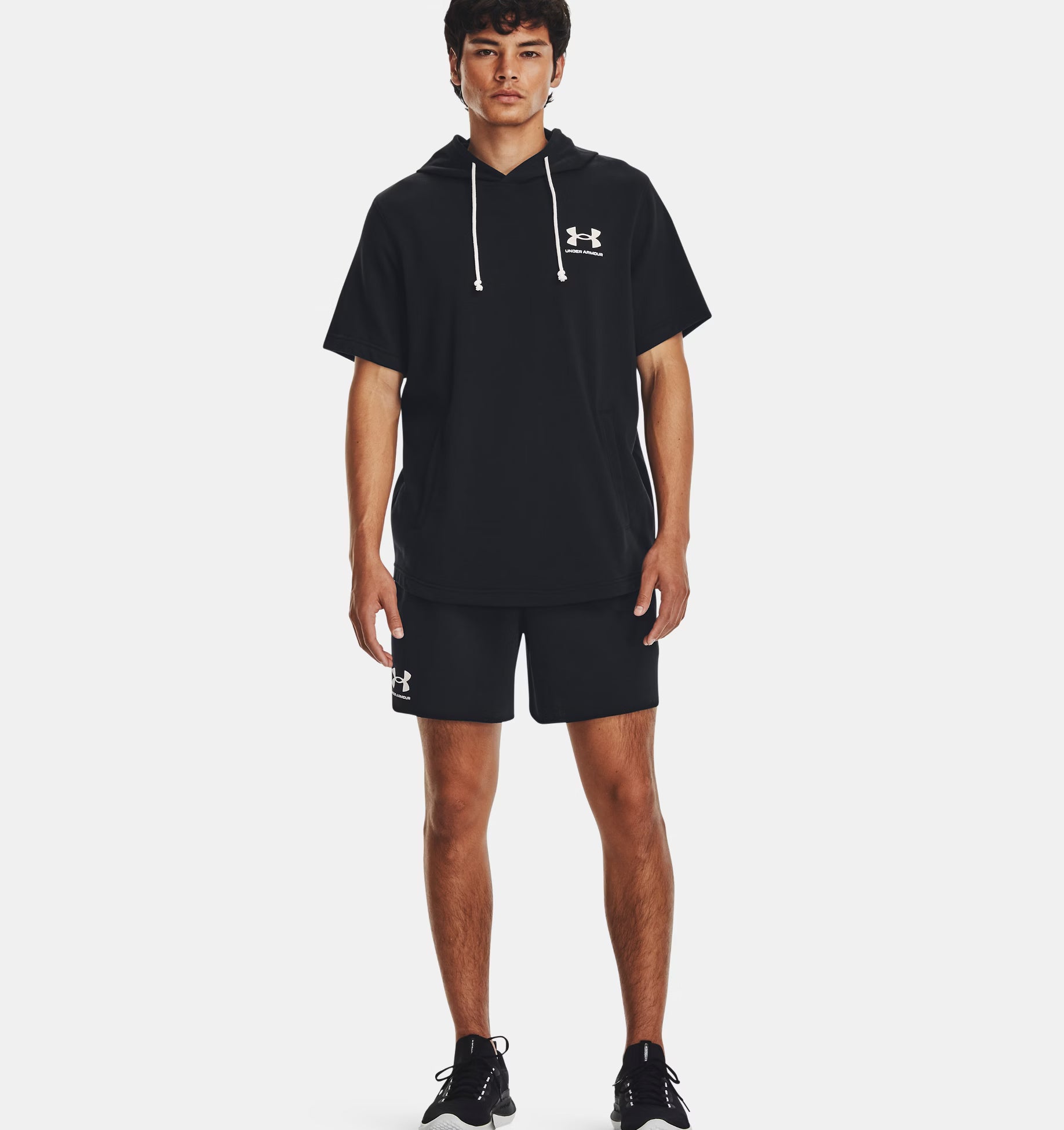 Pantaloncini Rival Terry Uomo Black