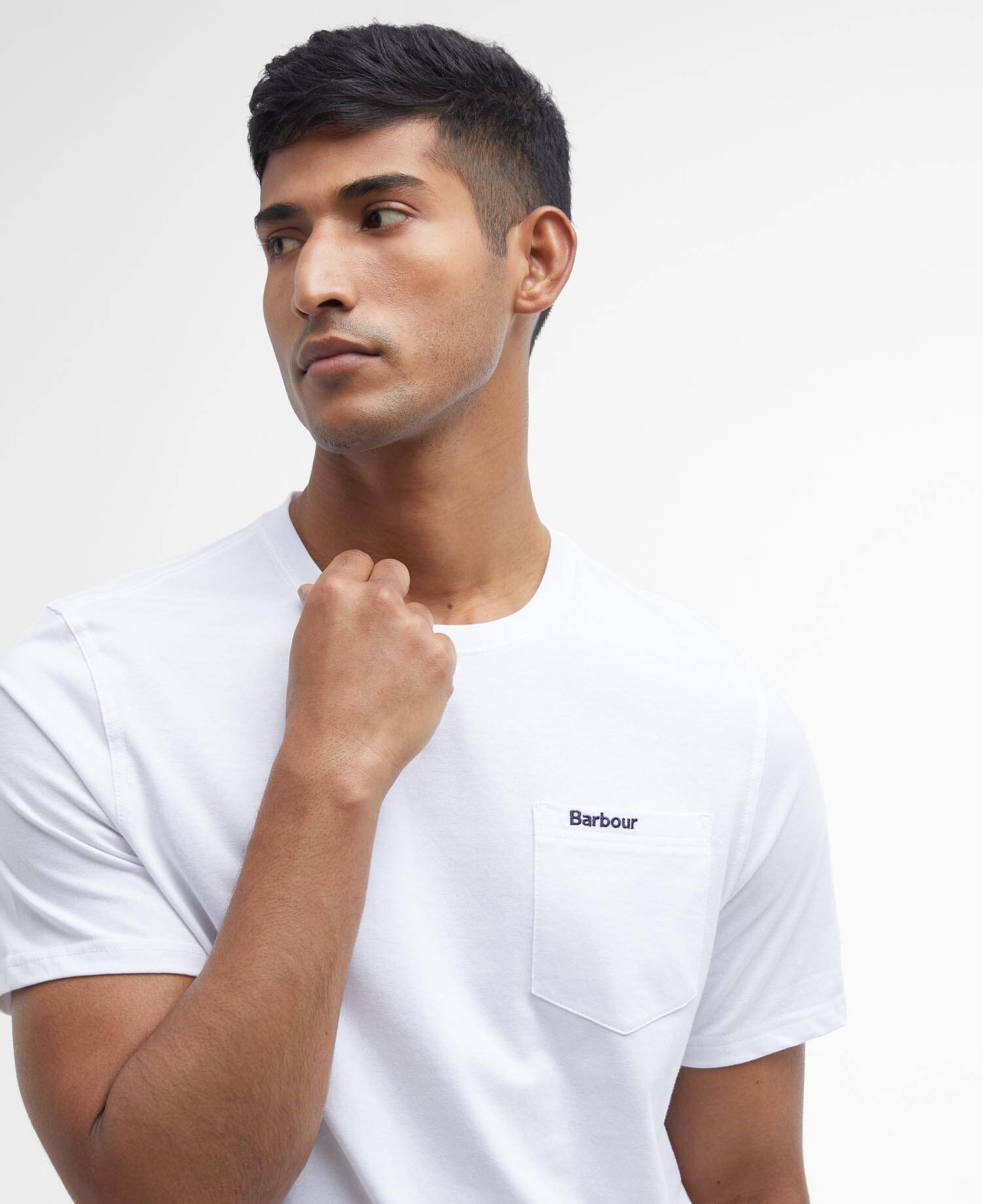 T-shirt Langdon Pocket Uomo White