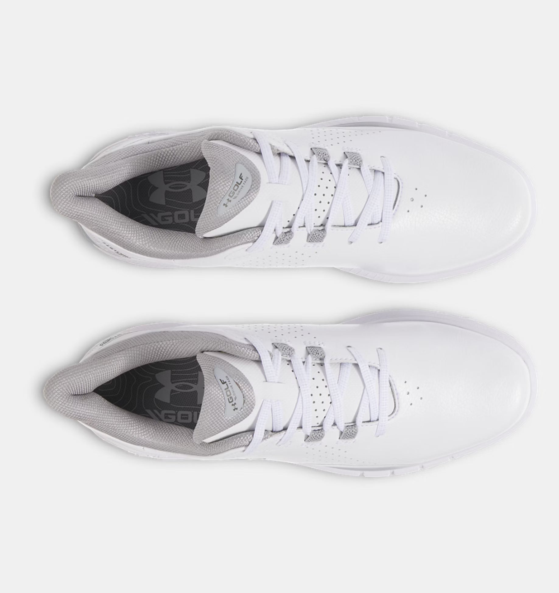 Mann Drive Fede Spikeless Golfschuhe White/Metallic Silver