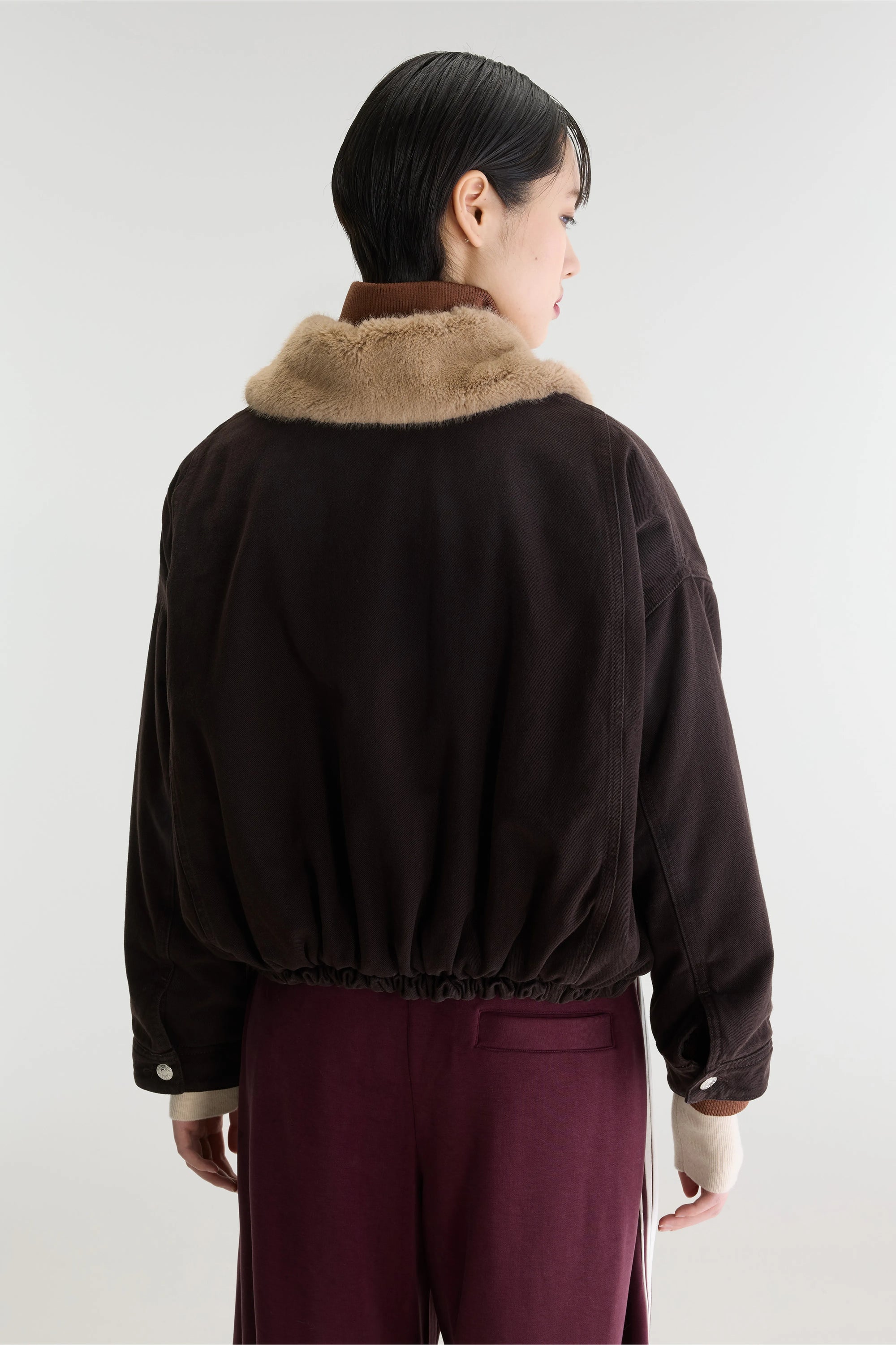 Giacca Pias Denim Donna Dark Roast