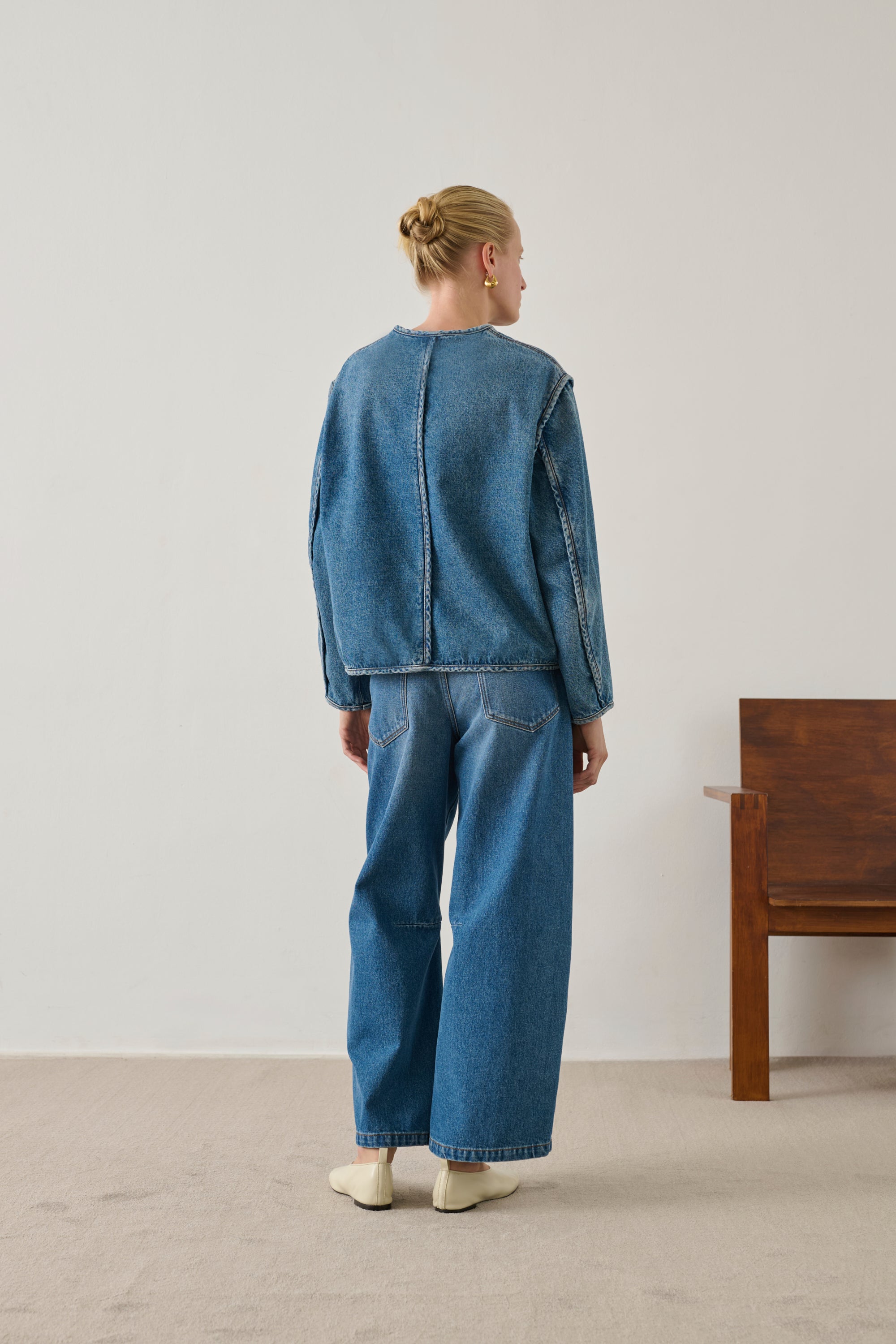 Chaqueta Agata Denim Mujer Blue