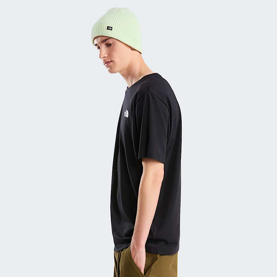 T-shirt Vertical Regular Uomo Black