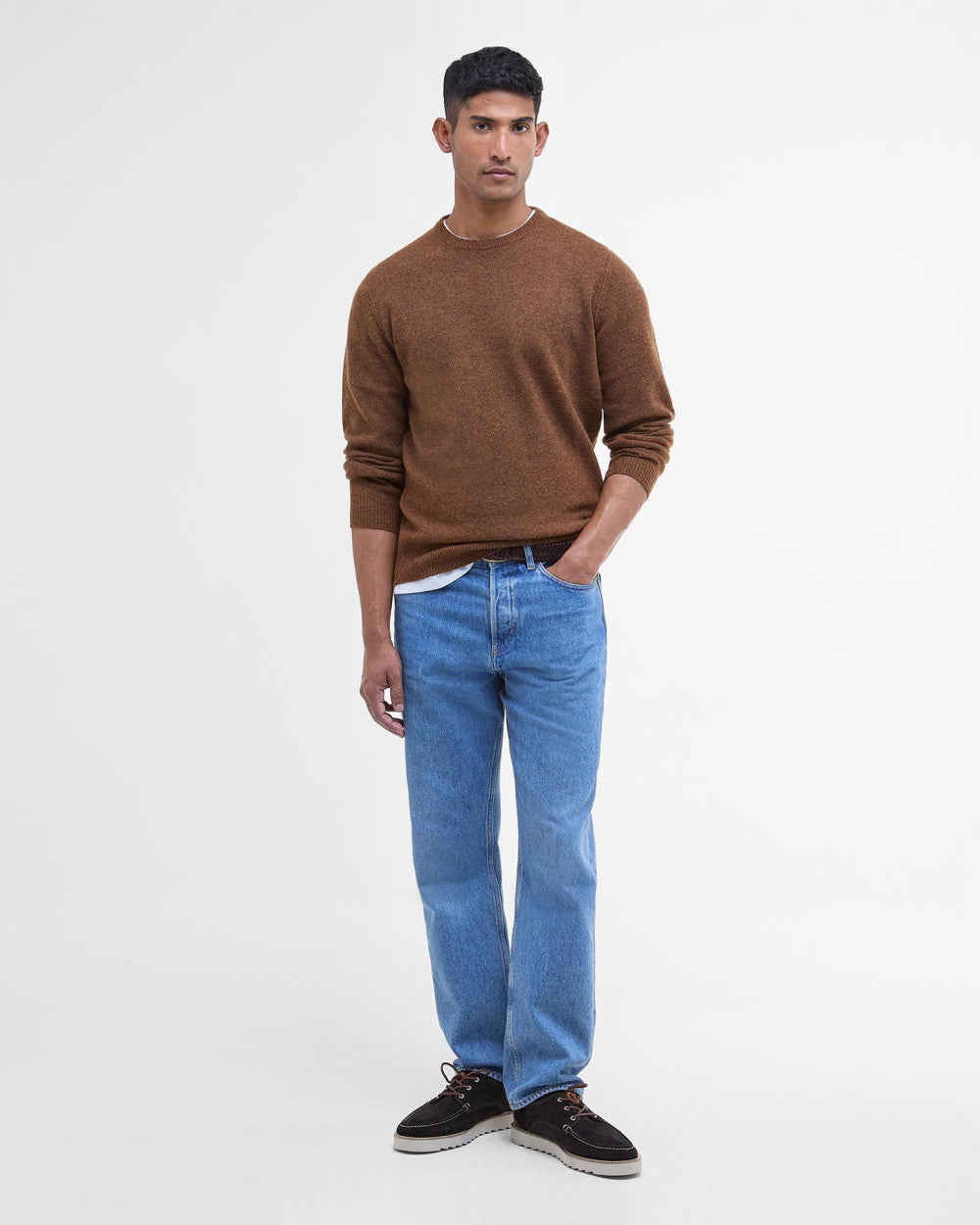 Mann Patch Crew Pullover Bracken
