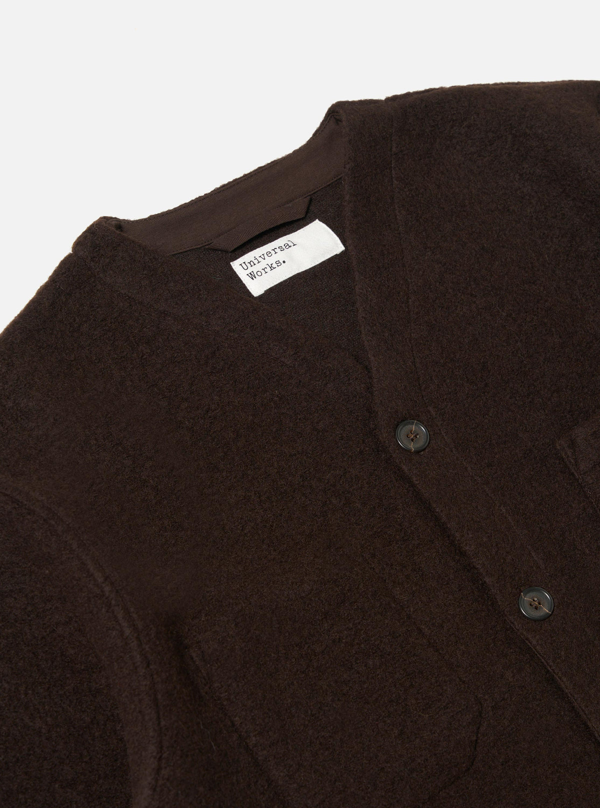 Maglia Wool Fleece Uomo Brown