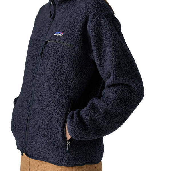 Frau Retro Pile Pullover Sunken Blue