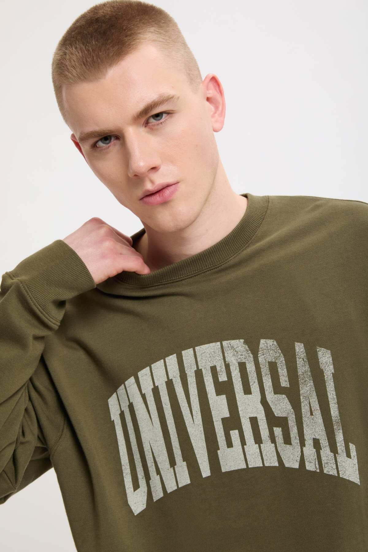 Maglia Logo Uomo Olive