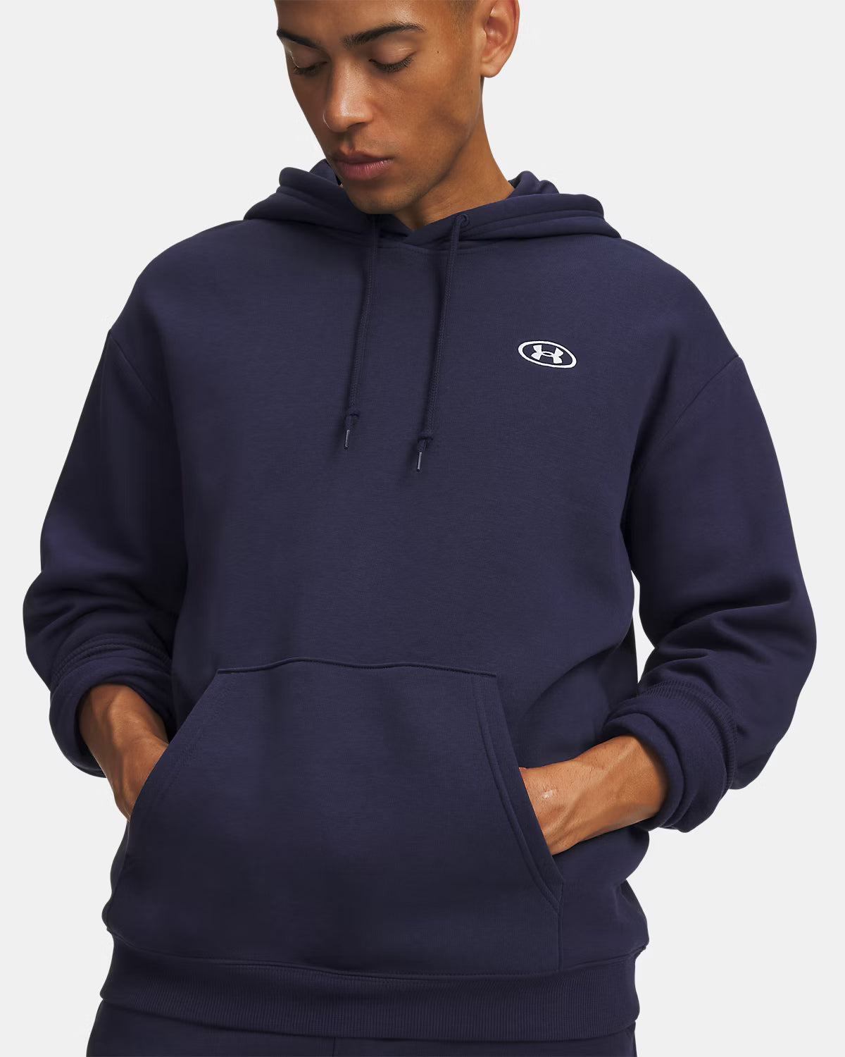 Sudadera Rival Fleece Hoodie Hombre Midnight Navy