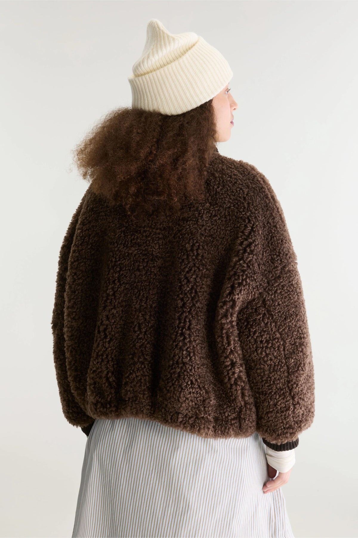 Giacca Jallis Faux-Fur Donna Dark Roast