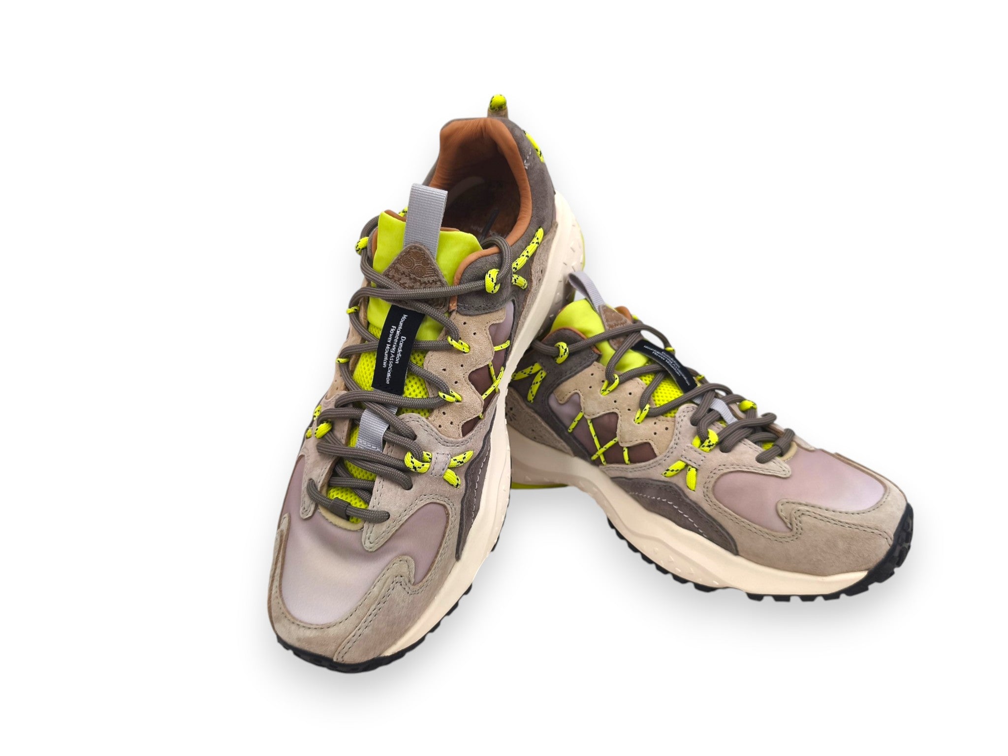 Scarpe Yamabushi Taupe/Lime