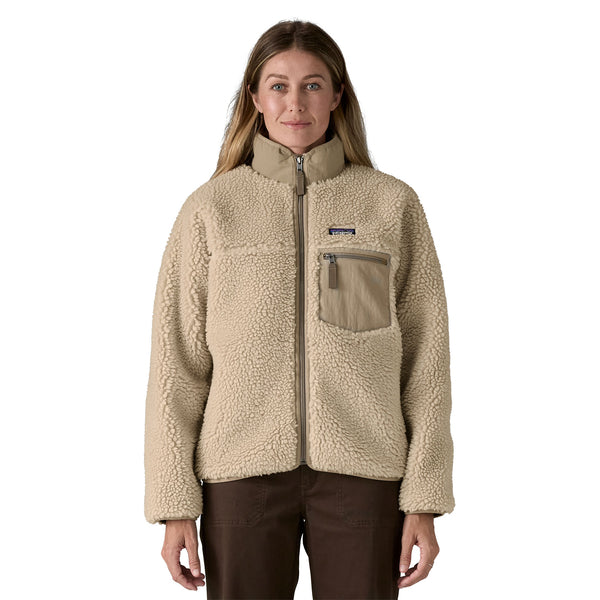 Chaqueta Classic Retro-X Fleece Mujer Natural