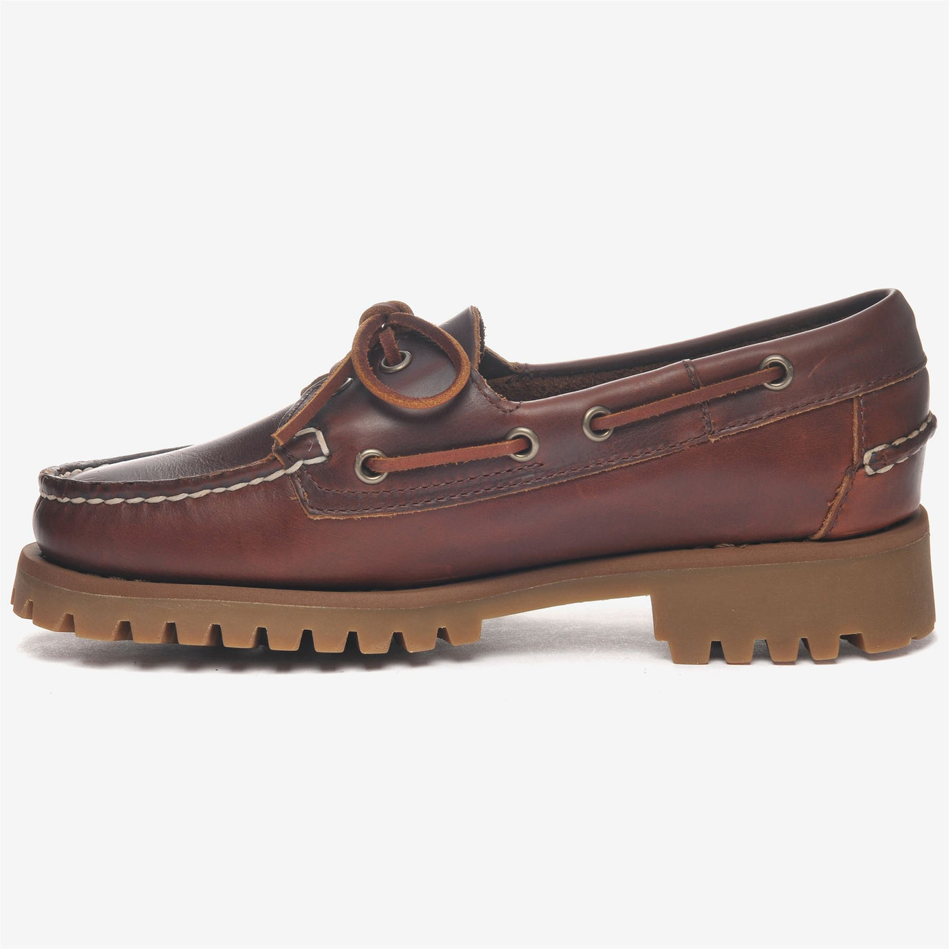 Scarpe Ranger Waxy Donna Brown Gum - Immagine ambientata