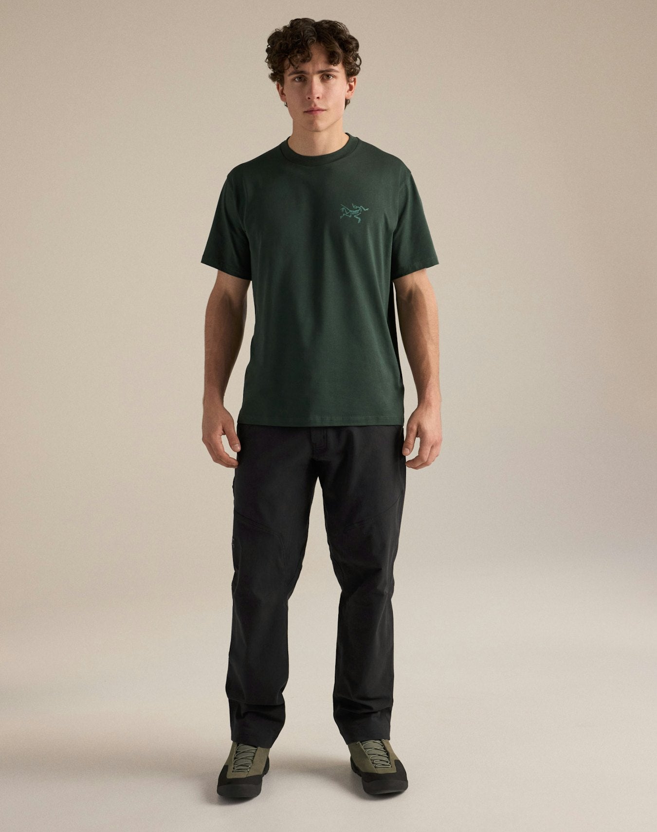 T-shirt Kragg SL Cotton Uomo Dark Jade