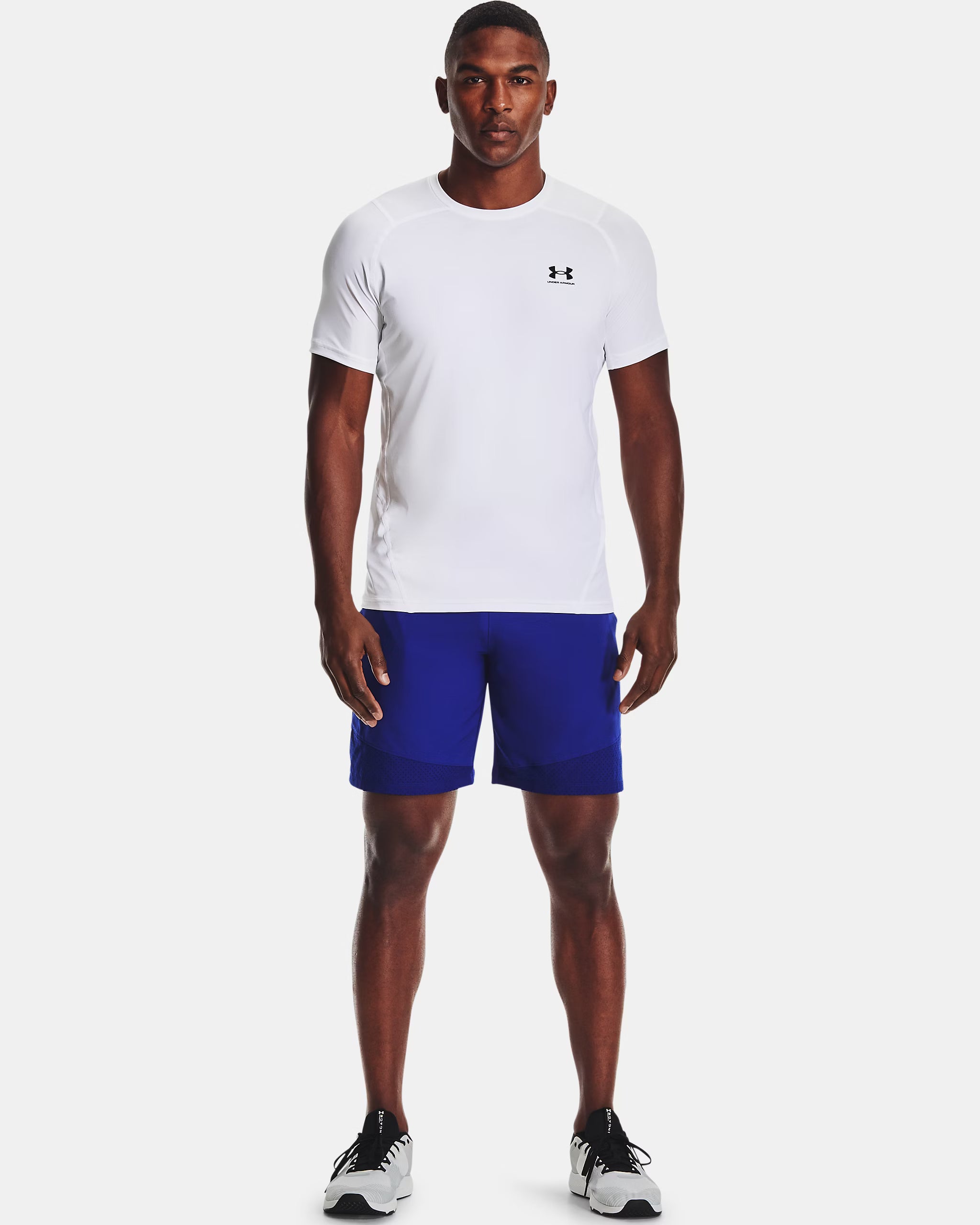 T-shirt HeatGear Fitted Homme White