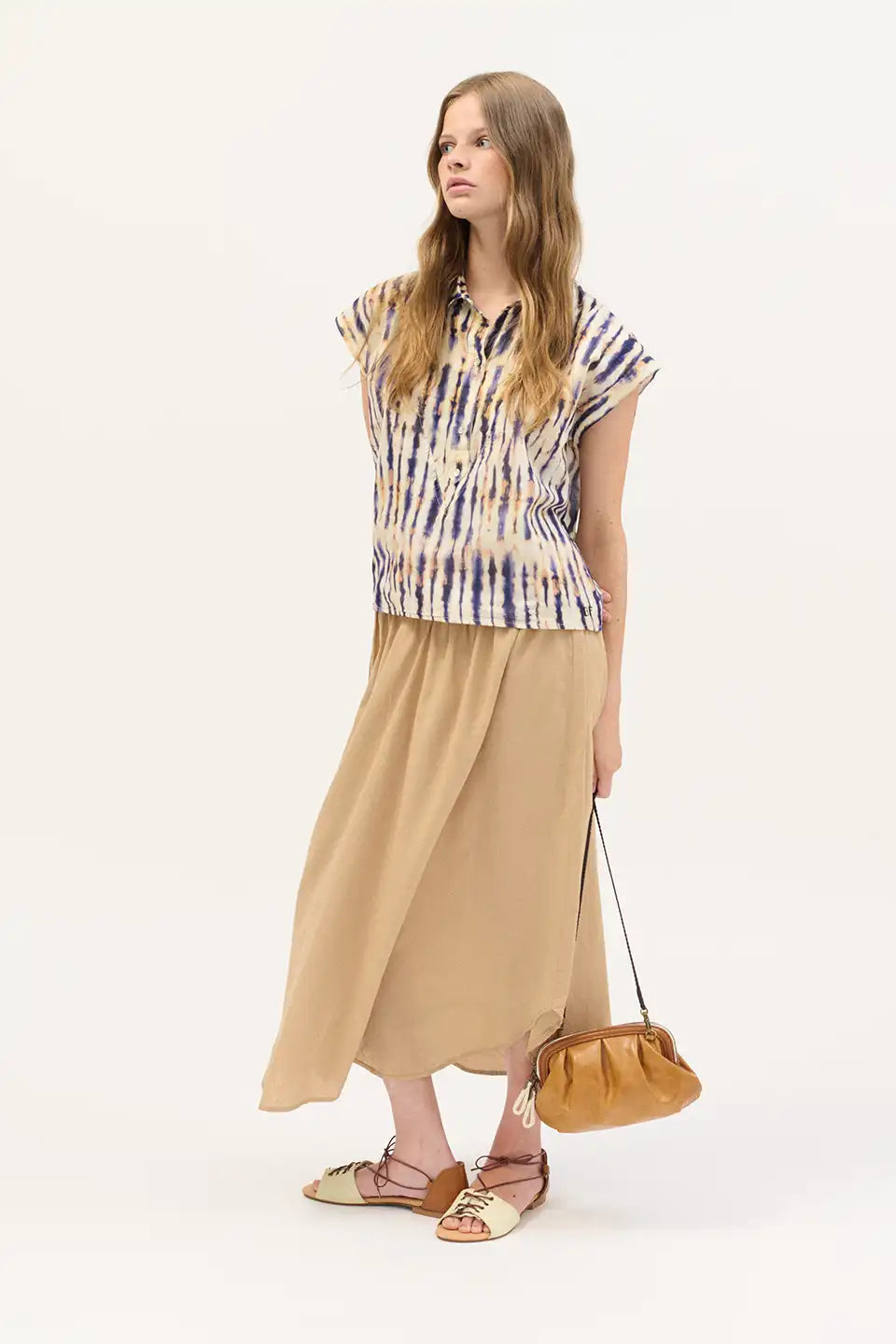 Falda Faustina Mujer Camel