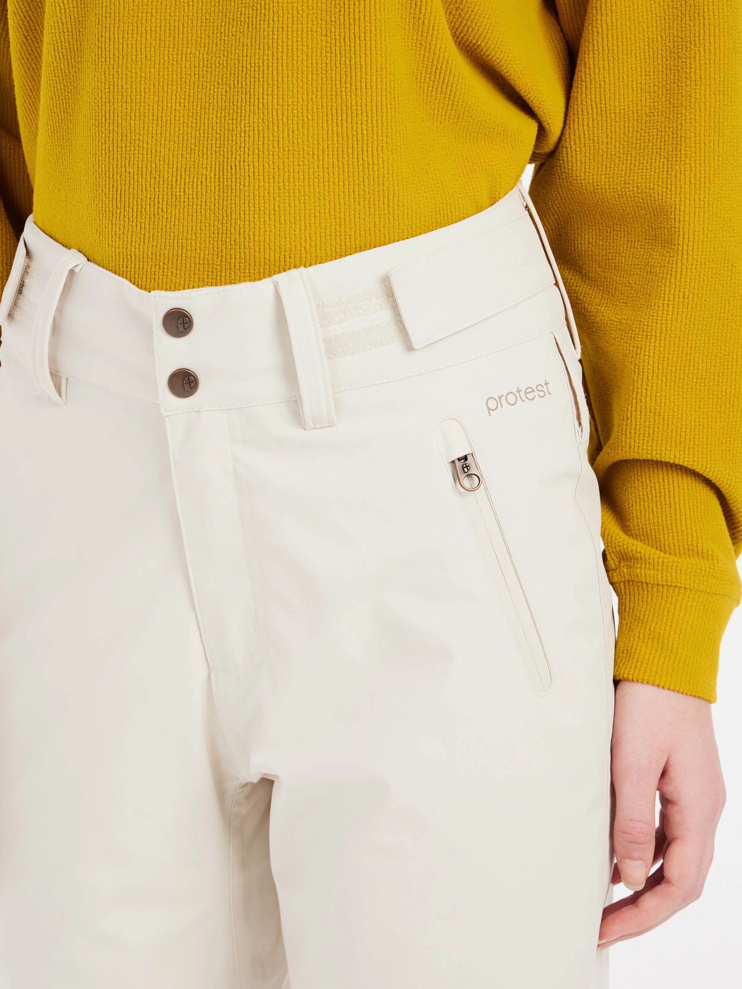 Women's Cinnamones Trousers Kitoffwhite