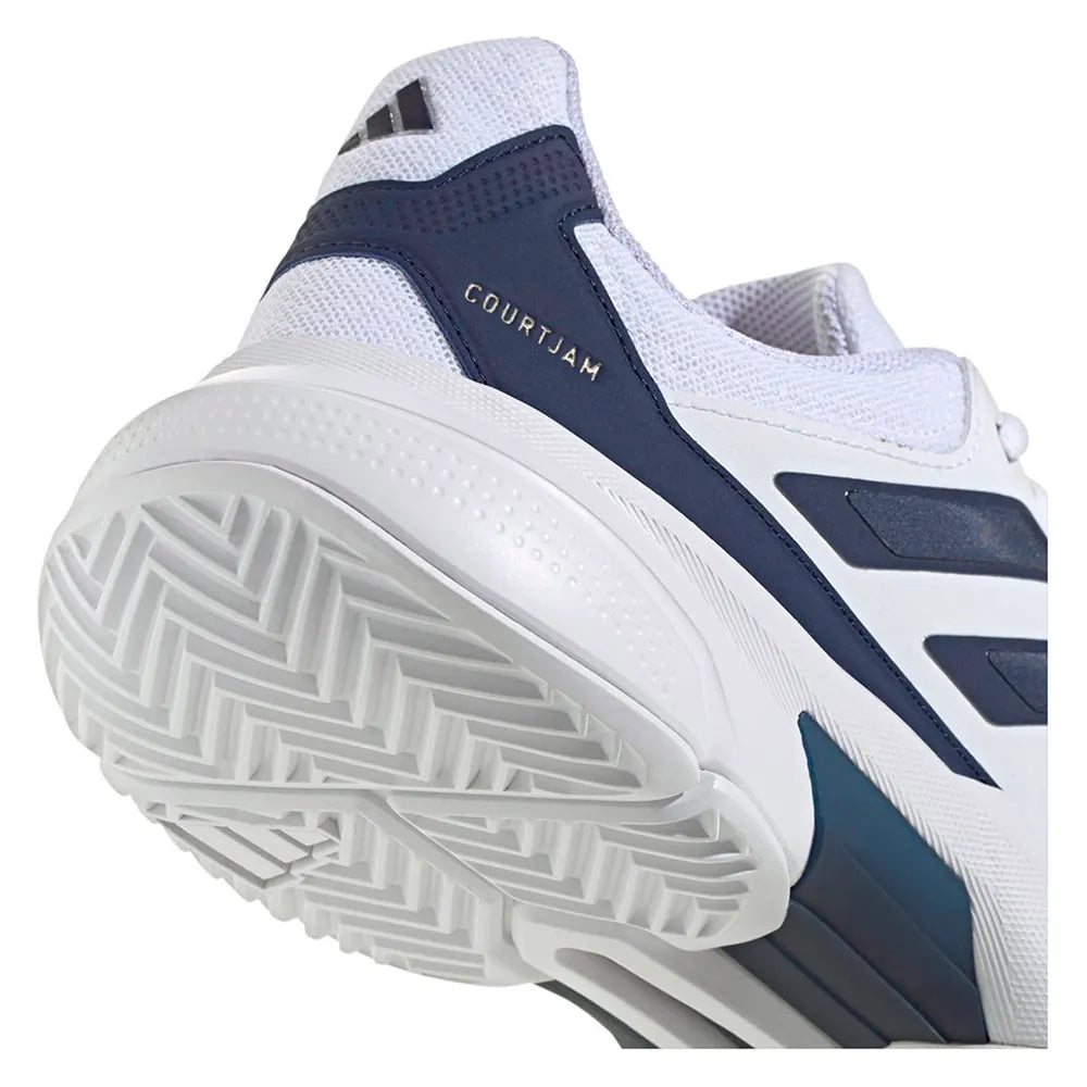 Scarpe da Tennis CourtJam Control 3 Uomo Footwear White/Bark Blue