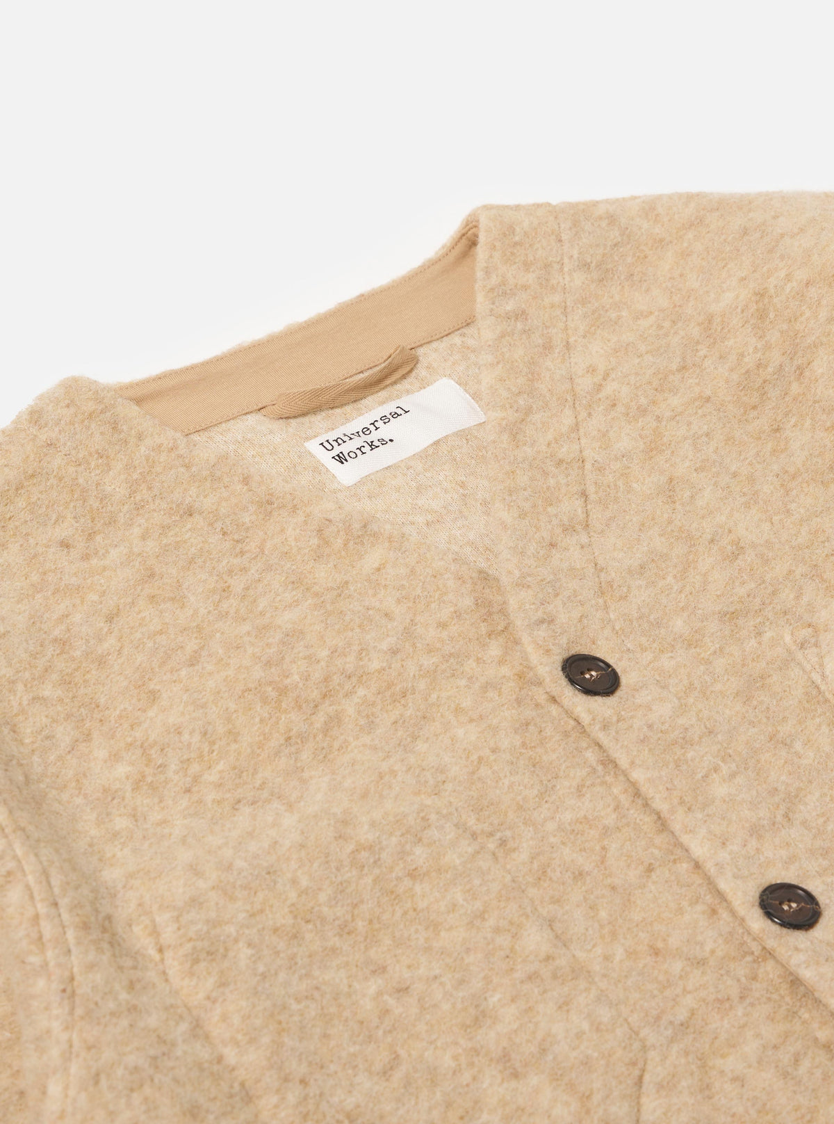 Maglia Wool Fleece Uomo Fawn