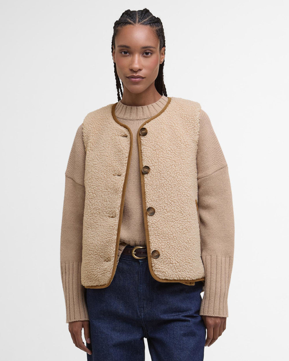 Gilet Luciana Femme Natural
