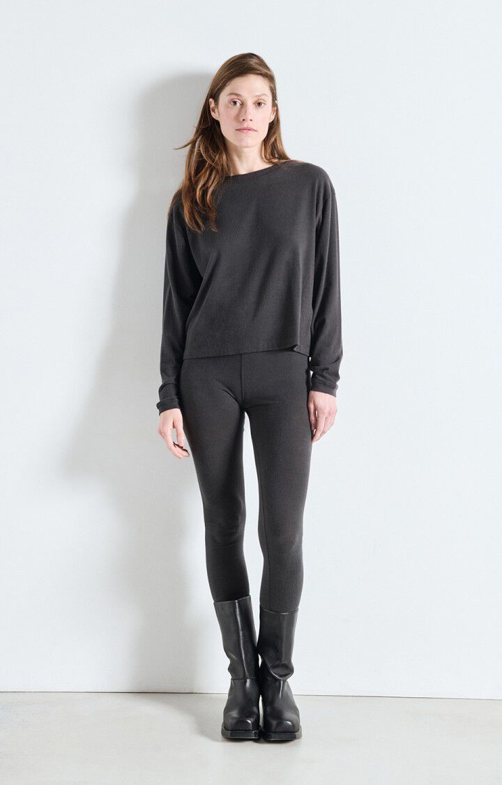 Pull Ypawood Femme Carbon Melange