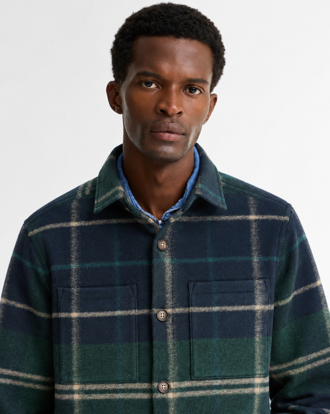 Giacca Woodlane Uomo Green Loch Tartan