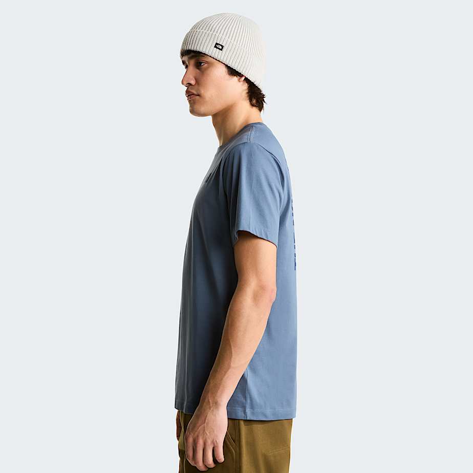 T-shirt Half Dome Photo Regular Uomo Granite Grey