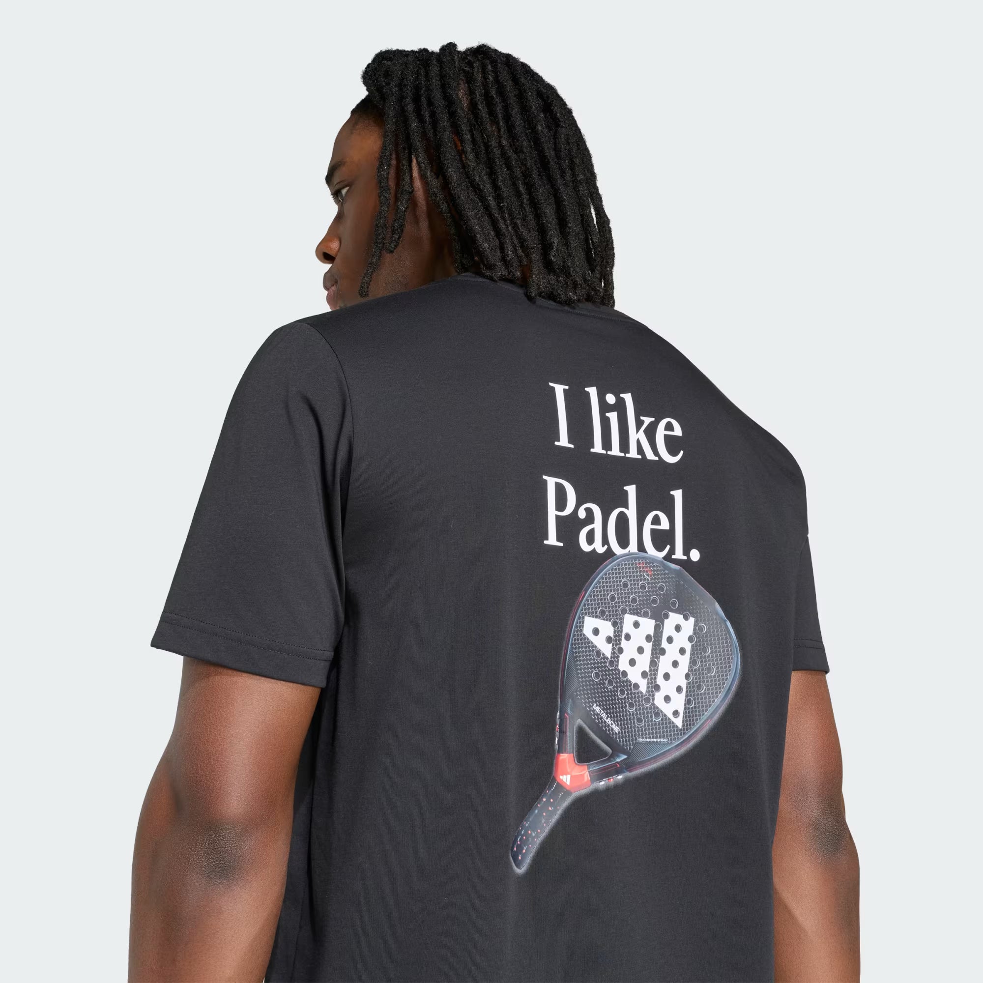 Men's Grafica Padel Category T-shirt Black