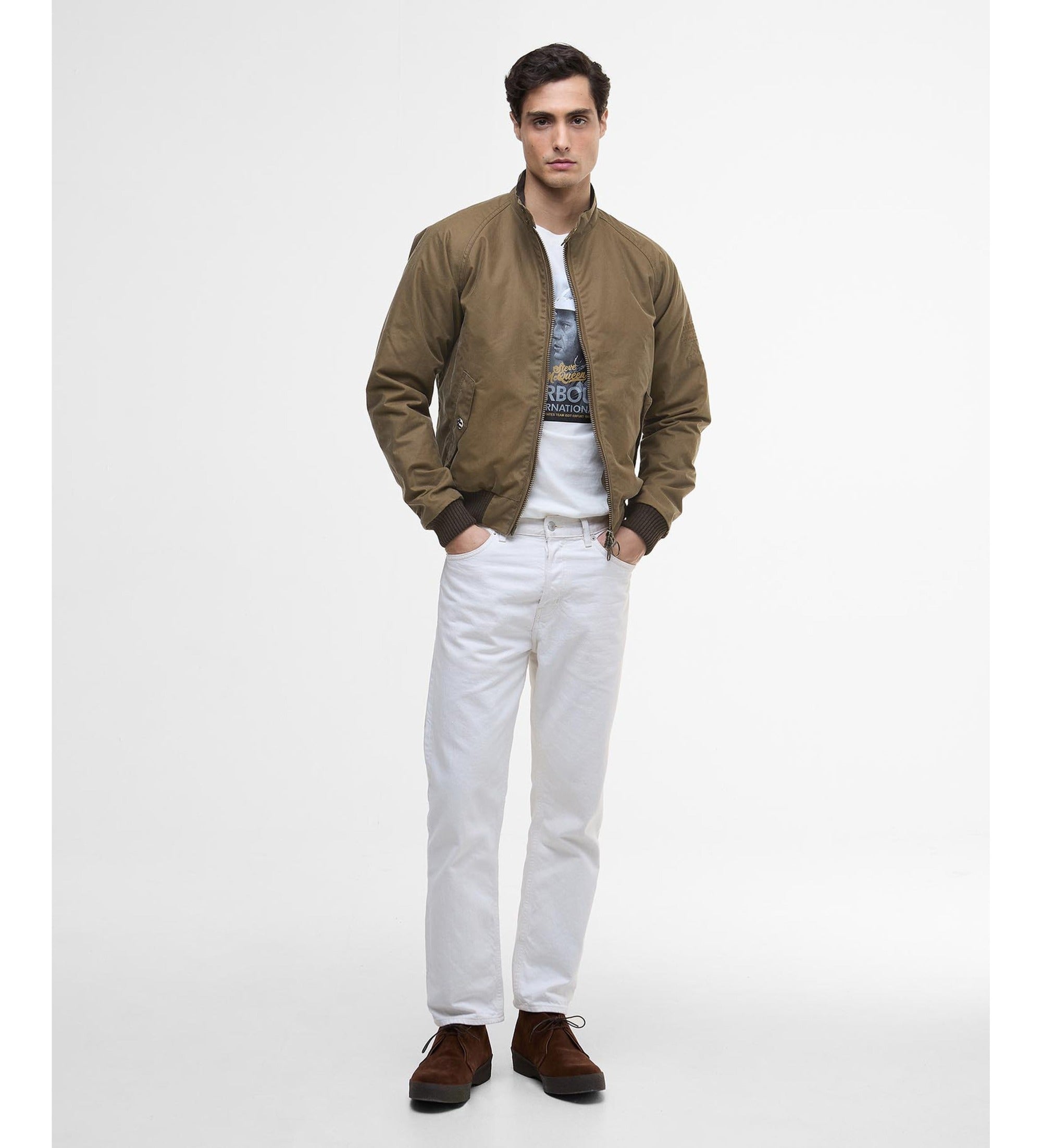 Giacca International Mercant Steve McQueen Uomo Sand