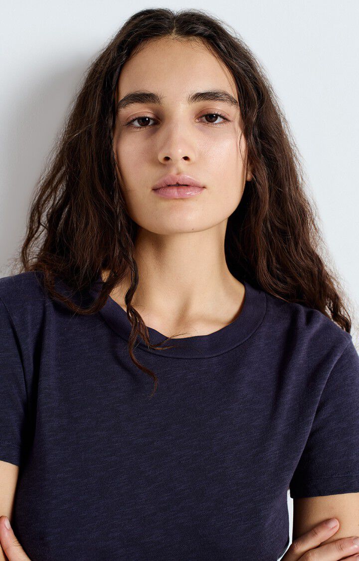 Frau Sonoma T-shirt Navy Blue Melange