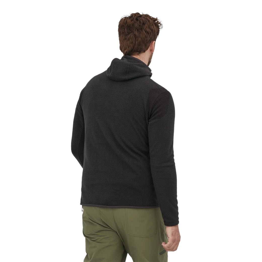 Maglia R1 Air Full-Zip Hoody Uomo Black