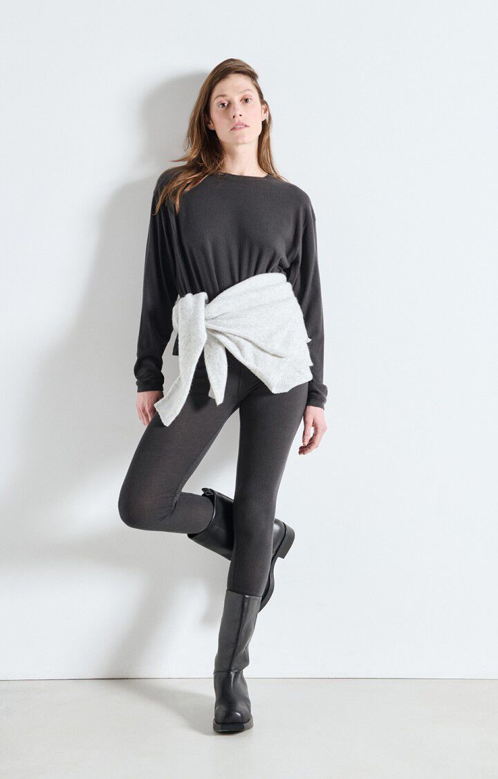 Pull Ypawood Femme Carbon Melange