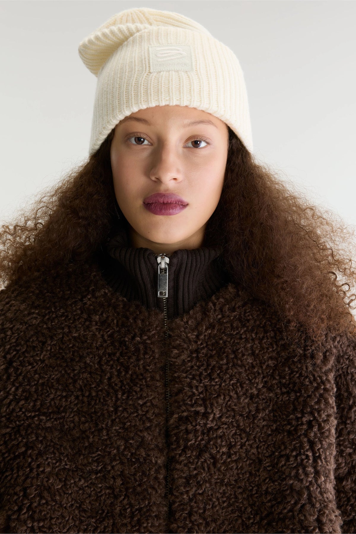 Giacca Jallis Faux-Fur Donna Dark Roast
